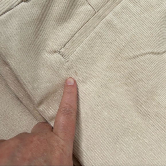 NWT Banana Republic Tan Corduroy Straight Trouser SZ 12 Office Workwear Academia - Picture 12 of 13